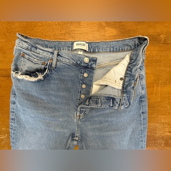 Agolde Riley Full Length 32 Organic Cotton - Picture 5 of 8